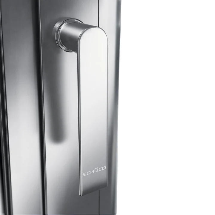 Standard aluminum window handle from Schüco