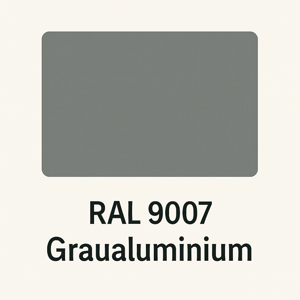 RAL 9007 Gray aluminum