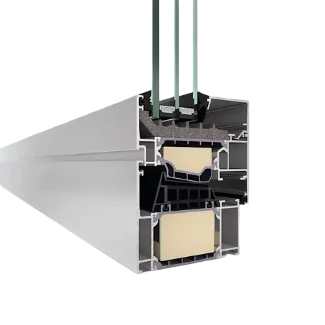Profile section of the Schüco AWS 90.SI+