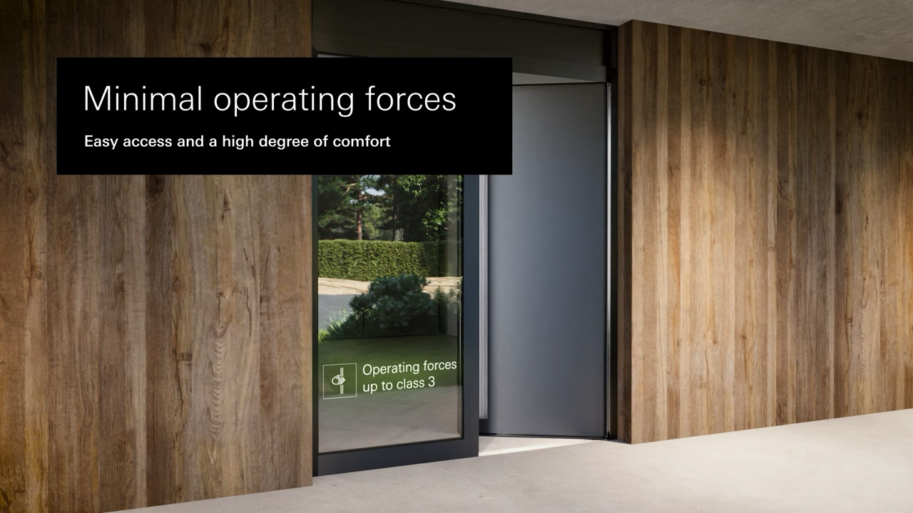 Schüco AD UP aluminum door system